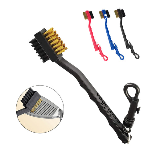 Features Golf Club Cleaning Brush