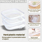 Clear Hard Plastic Zipper Case
