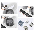 Cordless Dual Cup Ultrasonic Sterilizing and Mite Remover