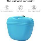 Portable Silicone Dog Treat Pouch With Clip & Magnetic Closure