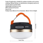 Outdoor Portable Waterproof USB Rechargeable Tent Light