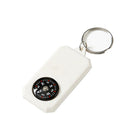 Portable Rectangular Compass Keychain