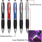 Personalized 3 in1 Stylus Logo LED Flashlight Pens