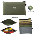 Multipurpose Tool Bag Metal Zipper Pouch With Carabiner