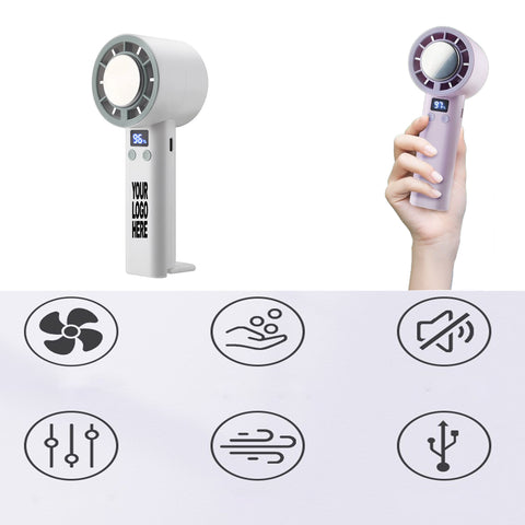 Five-Position Adjustable Mini Handheld Fan