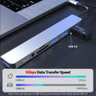 Aluminum 8-in-1 USB Dock