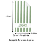 Personalized Microfiber Beach Towel