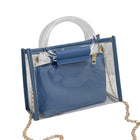 Clear Crossbody Bag with Removable Tote Bag
