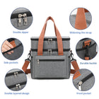 Outdoor Portable Double Layer Lunch Bag
