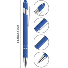 2-in-1 Stylus and Retractable Ballpoint Pen