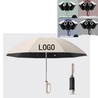 Reverse Folding Umbrella With Ring Buckle