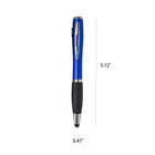 3-In-1 Stylus Ballpoint Pen With Flashlight