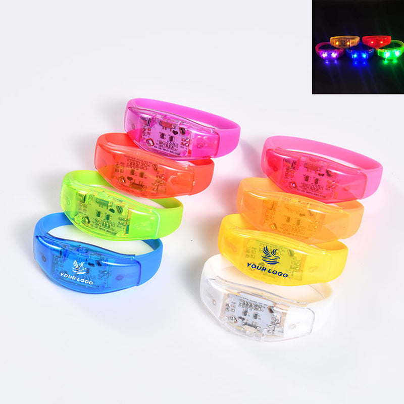 Led Sound-Activated Stretch Bracelet