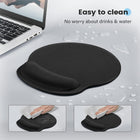 Ergonomic Mouse Pad With Gel Wrist Rest Support