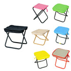 Pencil-Case-Style Foldable Small Stool