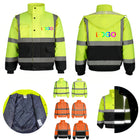 High Visibility Reflective Insulated Winter Jacket MOQ 10pcs
