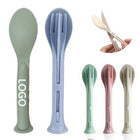 Biodegradable 3-In-1 Portable Tableware