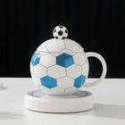 Football-Shaped Ceramic Mug