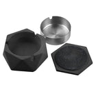 Concrete Stainless Steel Ashtray With Lid