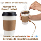 Disposable Coffee Cup Sleeve