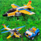 Building Blocks Assembled Fighter Car Sports Car