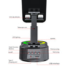 Bluetooth Speaker With Phone Holder