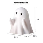 Cute Ghost Desk Pen Holder Figurine Decor