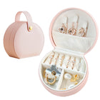 Half Circle Portable Jewelry Box Storage Box