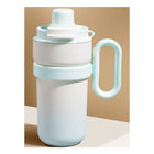 Stainless Steel Insulated Tumbler With Straw And Handle