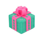 3 Inch Screw-On Surprise Prank Gift Box - Christmas Edition
