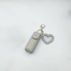 Lipstick Holder Keychain With Mirror