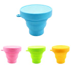 Portable Foldable Silicone Mouthwash Cup