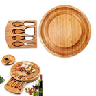 Bamboo Cheese Board Set