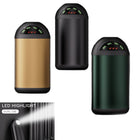 USB Hand Warmer Mobile Power Flashlight