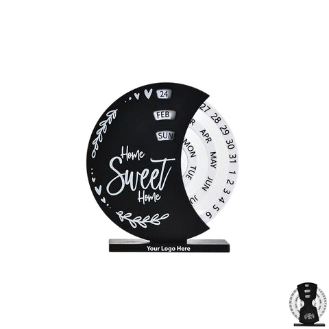 Disc Perpetual Desk Calendar