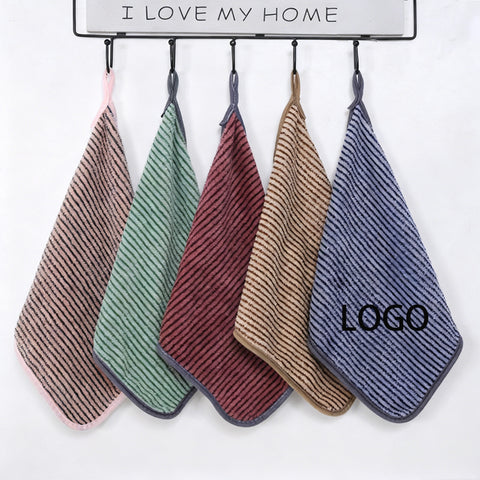 Quick-Dry Hanging Microfiber Kitchen Cloth Dish Towel