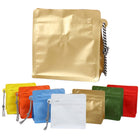 Aluminum Foil Coffee Bean Storage Bag With Valve and Lanyard