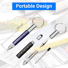6 in 1 Multi tool Screwdriver Pen with Key Chain