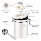 1.8L Airtight Vacuum Coffee Canister