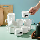 12 Oz Stackable Coffee Mugs
