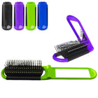 Foldable Pocket Comb With Compact Mirror