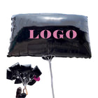 Black Rectangular Aluminum Film Balloon