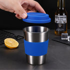 Stainless Steel Cups with Heat-insulated Sleeves