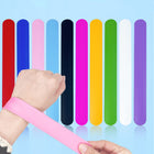 Rainbow Silicone Slap Bracelets