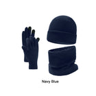 Winter Hat Scarf Gloves Set