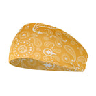 Sports Headband Features Paisley Patterns