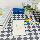 Blank Spiral Sketch Notebook