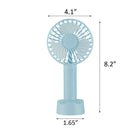 Rechargeable Portable Mini Handheld Fan with Base