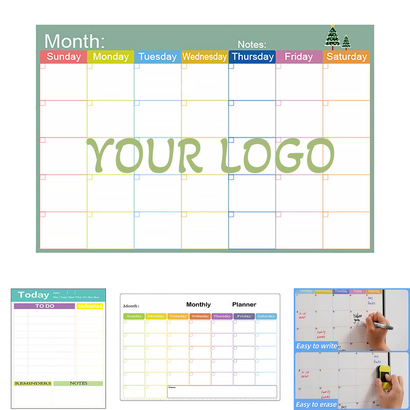 A3 Magnetic Bendable Whiteboard Sticker For Fridge