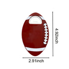 Rugby Coaster Bottle Opener
